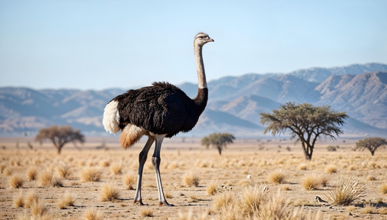The Majestic Giants of the Desert Understanding the Ostrich